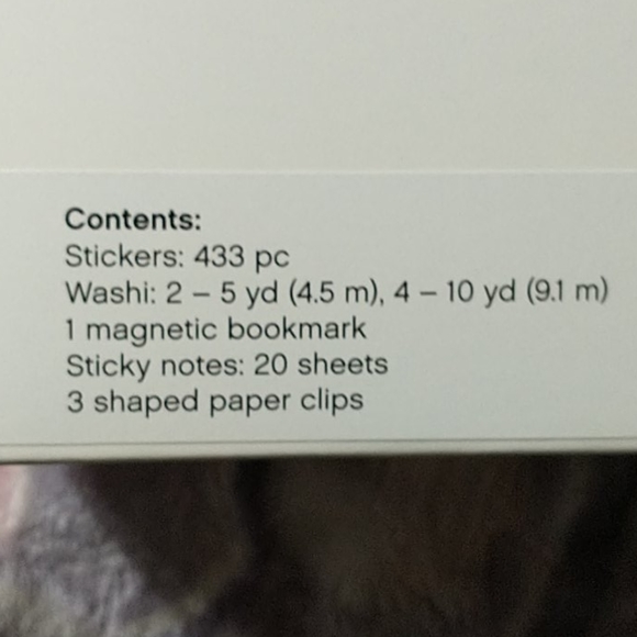 Craftsmart sticker and embellishment box - Picture 6 of 7